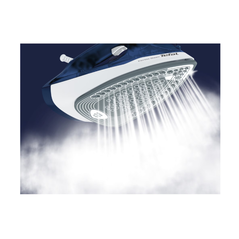 Fier de calcat tefal express steam fv2838e0, 2400w, jet de abur 180 g/min, abur variabil 0-40 g/min, 270 ml, functie anticalcar, alb/albastru,  Fiare de calcat | electropc.ro