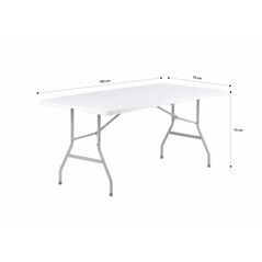 Hr set masa cu 4 scaune plastic pliabile,  Seturi de mobilier | electropc.ro