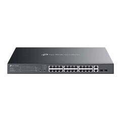 Omada 28-port gigabit easy managed switch with 24-port poe+ port: 24× gigabit poe+ ports, 2x gigabit non-poe ports, 2× gigabit sfp ports spec: 802.3at/af, 384w poe power, 1u 19-inch rack-mountable steel case feature: integration with omada sdn controller ,  Switch-uri | electropc.ro