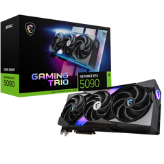 Placa video msi geforce rtx 5090 gaming trio oc 32gb gddr7 512bit, pcie 5.0, 3x dp 1x hdmi,  Placi video | electropc.ro