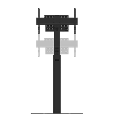 Stand podea mobil/fix neomounts fl45s-825bl1; pentru display-uri cu diagonale 37"-75", sistem de prindere vesa 100x100~600x400, greutate maxima suportata 70kg, fix; culoare negru. garantie 5 ani,  Suporturi TV & Monitor | electropc.ro