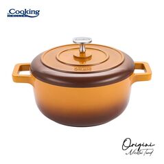 Cratita aluminiu turnat + capac 20x10 cm, 2.4l, nicolai tand, origini, cooking by heinner,  Tavi copt | electropc.ro