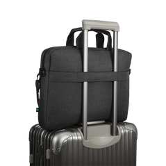 Geanta laptop lenovo topload t210 (eco), 16", negru, functii: rezistenta la apa, tip inchidere: fermoar, material: poliester, dimendiuni (lungime x inaltime x adancime): 390mm x 55mm x 275mm, greutate: 0.456 kg,  Genti laptop | electropc.ro