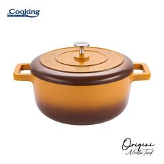 Semioala aluminiu turnat + capac 24x12 cm,3.9l, nicolai tand, origini, cooking by heinner,  Tavi copt | electropc.ro