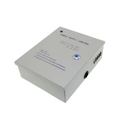 Sursa alimentare  5a carcasa metal input voltage: 220v ac~240v ac; 50~60hz output voltage: 11v dc-14v dc 5a output contact: locking, access control, exit button backup battery: support 12v/7ah (not included),  Accesorii | electropc.ro