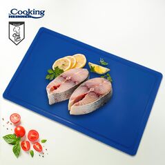 Tocator cu sant haccp gn1/1, 53x32.5x2 cm, albastru, cooking by heinner,  Tocatoare | electropc.ro