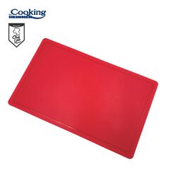 Tocator cu sant haccp gn1/1, 53x32.5x2 cm, rosu, cooking by heinner,  Tocatoare | electropc.ro