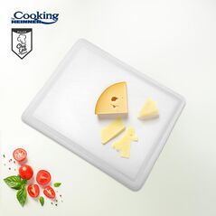 Tocator sant gn1/2, 26.5x32.5x2 cm, alb, cooking by heinner,  Tocatoare | electropc.ro