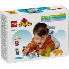 Animale salbatice: pinguini si lei, lego 10442,  Seturi de constructie | electropc.ro