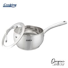 Caserola inox+ capac 16x9 cm, 1.8 l, nicolai tand, origini, cooking by heinner,  Tavi copt | electropc.ro