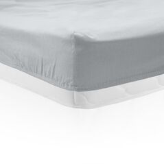 Cearceaf pat cu elastic 90x200 cm gri,  Cearceafuri de pat | electropc.ro