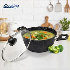 Cratita aluminiu forjat 22x9cm,2.8l onix, cooking by heinner,  Tigai si seturi | electropc.ro
