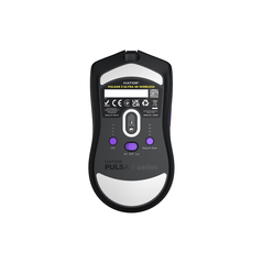 Mouse gaming wireless hator pulsar 3 ultra 8k+4k, polling rate pana la 8000hz, senzor optical pixart paw 3950, rezolutie maxima 30000 dpi, switch hator® optical 100m, side switch kailh 3m, durata de viata baterie in wireless mode pana la 180 de ore, negru,  Mouse | electropc.ro