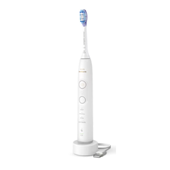 Periuta de dinti electrica philips sonicare hx7420/02, 62.000 miscari/minut, conectata la apilcatie, autonomie 21 zile, 4 mod de periere,3 intensitati, senzor presiune luminos, functia brushsync, 2x capete periere gumcare, toc functie incarcare, alb,  Periute electrice de dinti | electropc.ro