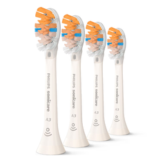 Rezerve philips sonicare a3 premium all in one hx9094/87, pachet de 4 capete de periere standard, sincronizarea modurilor brushsync,  alb, l x a x i (mm) 25.7x60x230.5,  Accesorii | electropc.ro