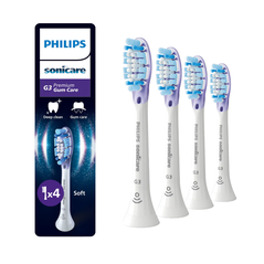 Rezerve philips sonicare gum care hx9054/87, pachet de 4 capete de periere, standard, click-on, sincronizarea modurilor brushsync, alb, l x a x i (mm) 60x25.7x230.5,  Accesorii | electropc.ro