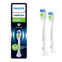 Rezerve philips sonicare optimal white hx6062/87, pachet de 2 capete de periere, standard, click-on, sincronizarea modurilor brushsync, alb, l x a x i (mm) 60x25.7x230.5,  Accesorii | electropc.ro
