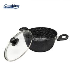 Semioala aluminiu forjat 24x10 cm,3.8l,onix, cooking by heinner,  Tigai si seturi | electropc.ro