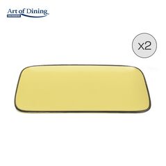 Set 2 platouri ceramica 32x20 cm, medeea, art of dining,  Farfurii & Boluri de Servire | electropc.ro