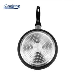 Tigaie aluminiu forjat 24x4.8 cm, onix, cooking by heinner,  Tigai si seturi | electropc.ro