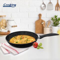 Tigaie aluminiu forjat 24x4.8 cm, onix, cooking by heinner,  Tigai si seturi | electropc.ro