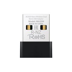 Adaptor usb wireless mercusys ma20n, dual band 200 + 433 mbps, standarde wi fi ieee 802.11 a, ieee 802.11 ac, ieee 802.11 b, ieee 802.11 g, ieee 802.11 n, securitate wpa/psk, wpa2-psk, wpa3-sae, negru,  Routere Wireless | electropc.ro