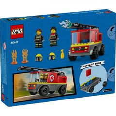 Camion de pompieri cu scara, lego 60463,  Seturi de constructie | electropc.ro