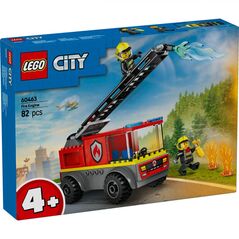 Camion de pompieri cu scara, lego 60463,  Seturi de constructie | electropc.ro