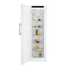 Congelator electrolux lut5ne26w, capacitate totala 276 litri; dimensiuni hxlxa : 186x60x64 cm; 7 rafturi; usa reversibila; nivel de zgomot 40 db; clasa eficienta energetica e; alb,  Congelatoare verticale | electropc.ro