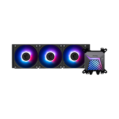 Cooler procesor msi mag coreliquid a15 360 aio negru, marime radiator 360mm, 3 ventilatoare argb gen2, viteza ventilatoare: 500-2050 rpm +/- 10%, viteza pompa: 3400 +/- 10%, suport amd: am4/am5, suport intel: lga 1700/1851, airflow: 64.89 cfm, nivel de zg,  Ventilatoare carcasa | electropc.ro