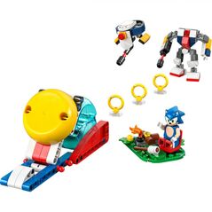 Infruntare la focul de tabara al lui sonic, lego77001,  Seturi de constructie | electropc.ro
