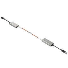Lindy 200m fibre optic usb 2.0 extender, latime de banda suportata 480mbps, distanta maxima 200m, gri,  Extendere audio-video | electropc.ro
