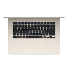 Macbook air 15.3" retina/apple m4 (cpu 10- core, gpu 10- core, neural engine 16- core)/24gb/512gb - starlight - int kb (2025),  Laptopuri | electropc.ro