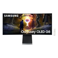 Monitor samsung 34" ls34dg850suxdu, curvature: 1800r, diagonal (inch): 34, diagonal (cm): 86, aspect ratio: 21:9, panel: oled, resolution: 3440x1440, refresh rate: 175hz, response time gtg: 0.03ms, brightness (max): 250 cd/m², contrast (static) : 1m:1, vi,  Monitoare LED | electropc.ro