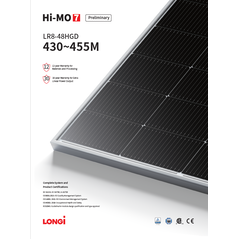 Panou solar hi-mo 7 lr8-48hgd 445mglass-glass, bifacial, mc4-evo 2,  Panouri fotovoltaice | electropc.ro
