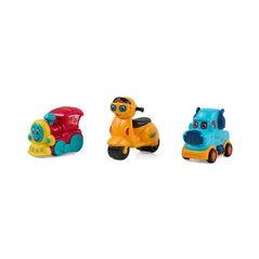 Set 3 vehicule actionate prin inertie, mix,  Masinute | electropc.ro