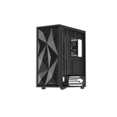Carcasa genesis diaxid 605f mid tower negru, tempered glass, sloturi expansiune 7, drive bays: 2x3.5" 3x2.5", ventilatoare suportate: 8 (spate: 1x120mm, fata: 3x120mm sau 3x140mm, sus: 2x120mm sau 2x140mm, jos: 2x120mm), ventilatoare incluse: 5 (spate: 1x,  Carcase | electropc.ro