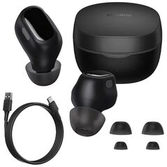 Casti baseus bowie wm01 tws,  wireless, bluetooth 5.0, microfon pe casca, negru,  Casti audio | electropc.ro