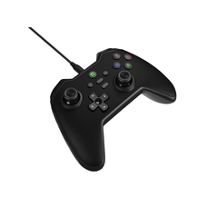 Controller cu fir genesis mangan 300, interfata usb, 19 butoane, negru,  Accesorii console & PC | electropc.ro