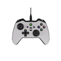 Controller cu fir genesis mangan 300, tip analog/digital, interfata usb, numar butoane 19, lungime cablu 200 cm, compatibilitate pc, rog ally, nintendo switch, steam deck, alb,  Accesorii console & PC | electropc.ro