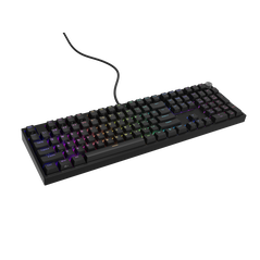 Gaming keyboard genesis thor 404 us layout rgb backlight mechanical black gateron yellow pro,  Tastaturi | electropc.ro