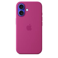 Iphone 16 silicone case with magsafe - fuchsia,  Accesorii | electropc.ro