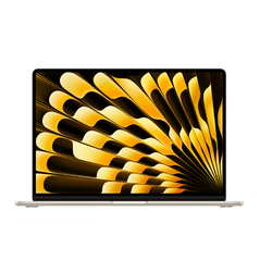 Macbook air 15.3" retina/apple m4 (cpu 10- core, gpu 10- core, neural engine 16- core)/16gb/512gb - starlight - int kb (2025),  Laptopuri | electropc.ro