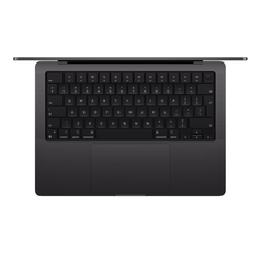 Macbook pro 14.2"/apple m4 (cpu 10-core, gpu 10-core, neural engine 16-core)/16gb/512gb - space black - int kb,  Laptopuri | electropc.ro