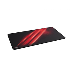 Mousepad genesis carbon 500 maxi flash, material cauciuc + textil, dimensiuni 900x450x2.5 mm, negru/rosu,  Mousepad | electropc.ro