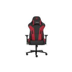 Scaun gaming genesis nitro 720, material synthetic pu + textil, reglabil pe inaltime, greutate maxima suportata 150 kg, inaltime scaun reglabil 46.5 - 53.5 cm, spatar ajustabil 135°, dimensiuni roti 60mm,  echipat cu piston cu gaz clasa 4, manere 3d, negr,  Scaune gaming | electropc.ro