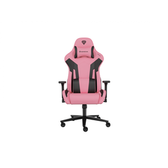 Scaun gaming genesis nitro 720, piele ecologica, reglabil pe inaltime, suporta pana la 150 kg, inaltime reglabila 46.5 - 53.5 cm, spatar ajustabil 135°, dimensiuni roti 60mm,  negru/roz,  Scaune gaming | electropc.ro