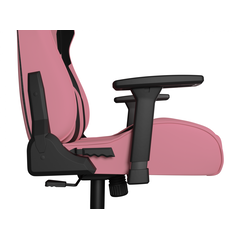 Scaun gaming genesis nitro 720, piele ecologica, reglabil pe inaltime, suporta pana la 150 kg, inaltime reglabila 46.5 - 53.5 cm, spatar ajustabil 135°, dimensiuni roti 60mm,  negru/roz,  Scaune gaming | electropc.ro
