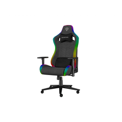 Scaun gaming genesis trit 660, material textil, iluminare rgb, suporta pana la 150 kg, inaltime reglabila, spatar ajustabil, gri,  Scaune gaming | electropc.ro