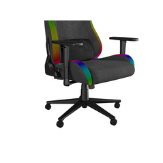Scaun gaming genesis trit 660, material textil, iluminare rgb, suporta pana la 150 kg, inaltime reglabila, spatar ajustabil, gri,  Scaune gaming | electropc.ro